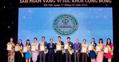 Herbalife Việt Nam Nhận Giải Thưởng “Sản Phẩm Vàng Vì Sức Khỏe Cộng Đồng năm 2022”