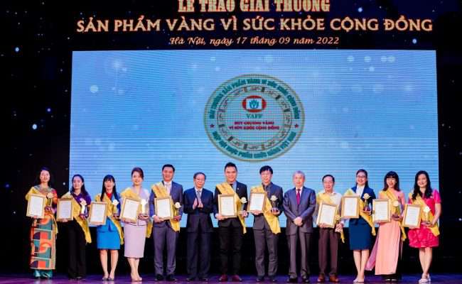 Herbalife Việt Nam Nhận Giải Thưởng “Sản Phẩm Vàng Vì Sức Khỏe Cộng Đồng năm 2022”