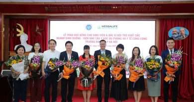 Herbalife Việt Nam trao học hổng cho 20 sinh viên và bác sĩ nội trú xuất sắc Ngành Dinh Dưỡng – Đại Học Y Hà Nội