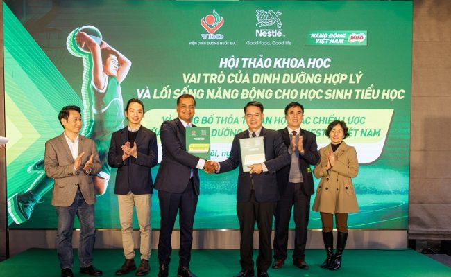 Viện Dinh dưỡng Quốc gia và Nestlé Việt Nam tổ chức Hội thảo khoa học “Vai trò của dinh dưỡng hợp lý và lối sống năng động cho học sinh tiểu học”