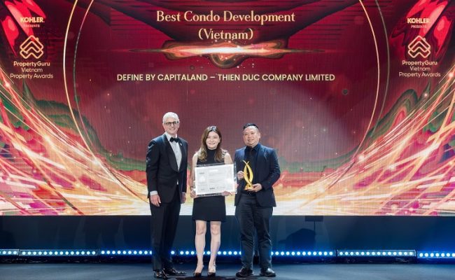 CapitaLand Development ghi dấu ấn rực rỡ với 7.000 căn hộ ra mắt cùng chín giải thưởng bất động sản Việt Nam PropertyGuru 2024