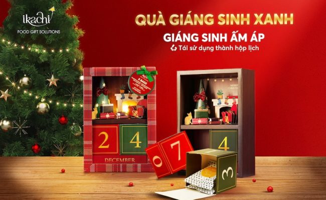 IKACHI ra mắt quà giáng sinh Xanh – Thủ công, sáng tạo và bảo vệ môi trường