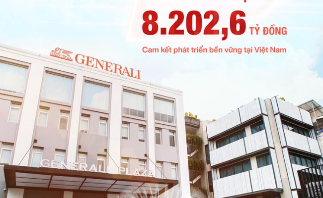 Cam kết phát triển bền vững, Generali Việt Nam tăng vốn điều lệ lên 8.202,6 tỷ đồng